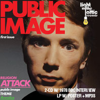 PiL: First Issue CD / LP 2013 US release with extras
