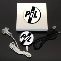 PiL branded "badge" MP3 player loaded with all PiL Concert Live shows