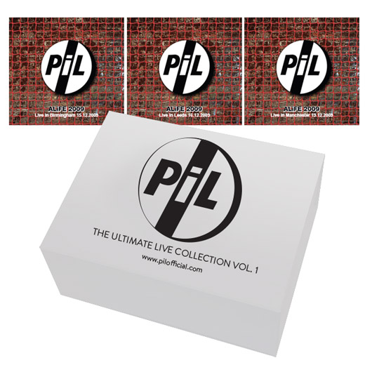 PiL Concert Live live box set's