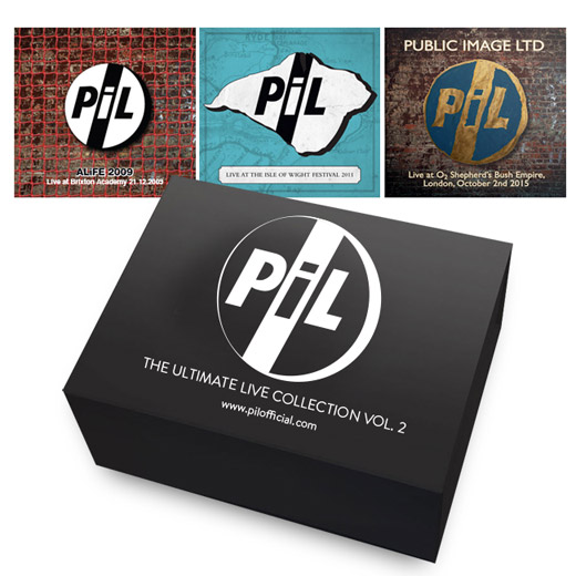 PiL Concert Live live box set's