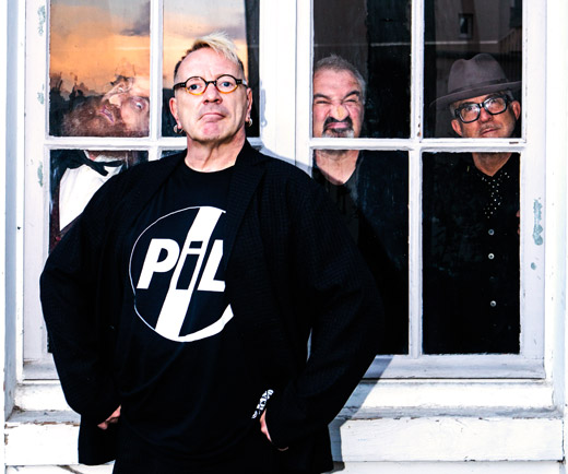 (left to right) Lu Edmonds, John Lydon, Scott Firth, Bruce Smith (photo Tomohiro Noritsune) © PiL Official 2015 (left to right) Lu Edmonds, John Lydon, Scott Firth, Bruce Smith (photo Tomohiro Noritsune) © PiL Official 2015 