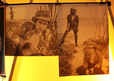 Wall display of John in Jamaica